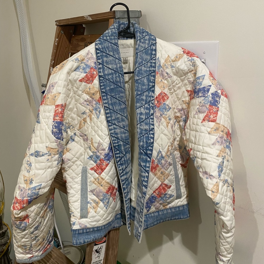 BLANK NYC Making Memories Quilted Jacket Size Large
